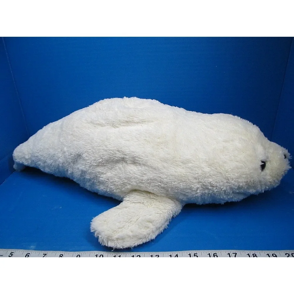 Wishpets Plush Eco Friendly Elaine the Cream Seal Stuffed Animal 22